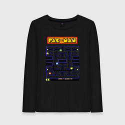 Женский лонгслив Pac-Man на ZX-Spectrum