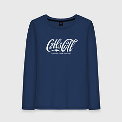 Женский лонгслив Праздник к нам приходит C2H5OH