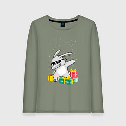 Женский лонгслив Кролик ДЭБ и новый год
