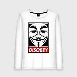 Женский лонгслив Гай Фокс - постер