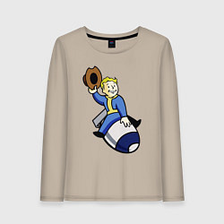 Женский лонгслив Vault boy - bomb rider