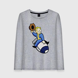 Женский лонгслив Vault boy - bomb rider
