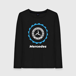 Женский лонгслив Mercedes в стиле Top Gear