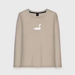 Женский лонгслив Minimal goose