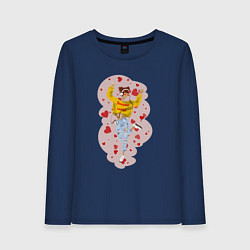 Женский лонгслив Люблю только себя