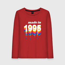 Женский лонгслив Made in 1995 liquid art