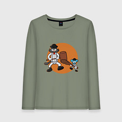 Женский лонгслив Шоу Щекотки и Царапки