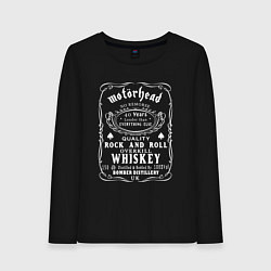 Женский лонгслив Motorhead в стиле Jack Daniels