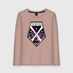 Женский лонгслив Vigilo confido space