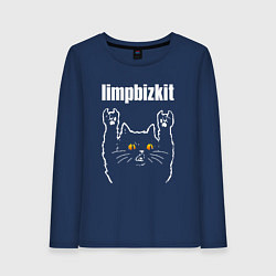 Женский лонгслив Limp Bizkit rock cat