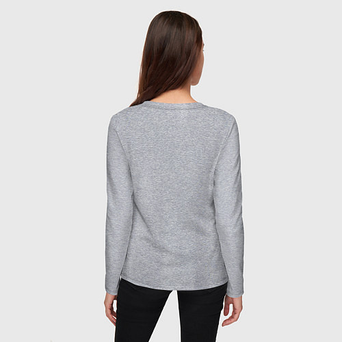 Женский лонгслив Subnautica морские чудовища / Меланж – фото 4