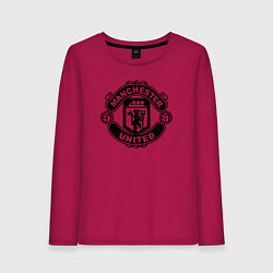 Женский лонгслив Manchester United black