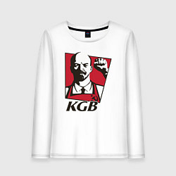 Женский лонгслив KGB Lenin