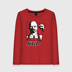 Женский лонгслив KGB Lenin