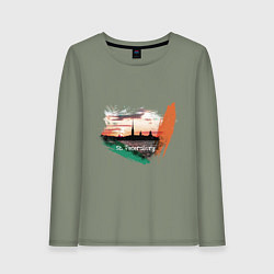 Женский лонгслив Питер Петропаловка