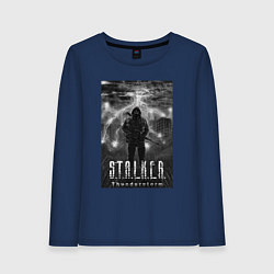Женский лонгслив Stalker thunderstorm