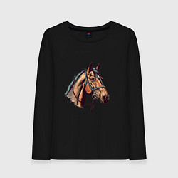Женский лонгслив Коняка скакуняка