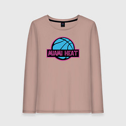Женский лонгслив Miami Heat team