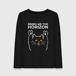 Женский лонгслив Bring Me the Horizon rock cat