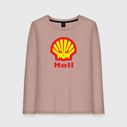 Женский лонгслив Hell