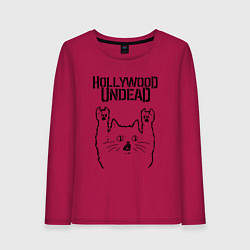 Женский лонгслив Hollywood Undead - rock cat