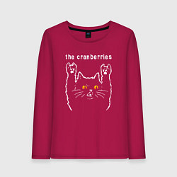 Женский лонгслив The Cranberries rock cat