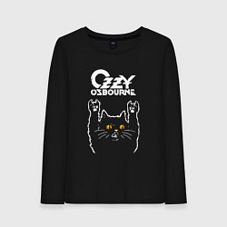 Женский лонгслив Ozzy Osbourne rock cat