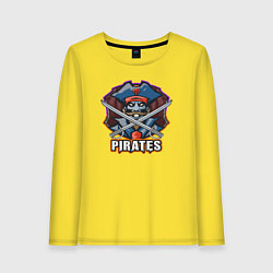 Женский лонгслив Pirates team