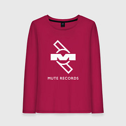 Женский лонгслив Depeche Mode Mute Records Logo