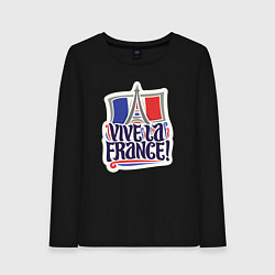 Женский лонгслив Vive la France