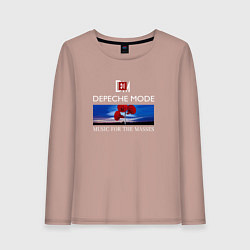 Женский лонгслив Depeche Mode - Music for the Masses logo