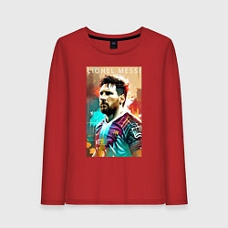Женский лонгслив Lionel Messi - football - striker