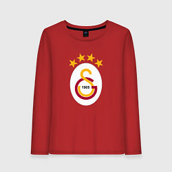 Лонгслив хлопковый женский Galatasaray fc sport, цвет: красный