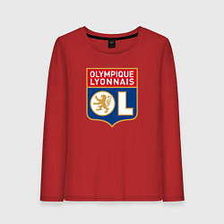 Женский лонгслив Olympique lyonnais fc