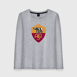 Женский лонгслив Roma fc club