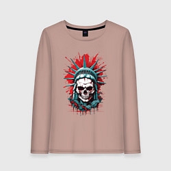 Женский лонгслив Зомби Статуя Свободы