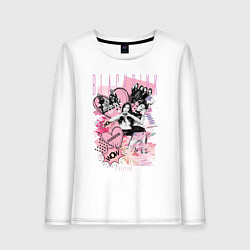 Женский лонгслив Blackpink коллаж