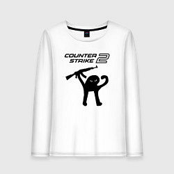 Женский лонгслив Counter strike 2 мем