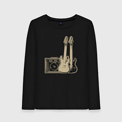 Женский лонгслив Rock life