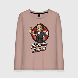 Женский лонгслив Fallout - vault girl