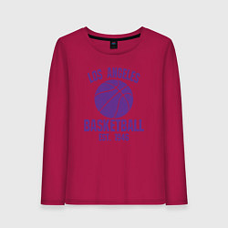 Женский лонгслив Basketball Los Angeles