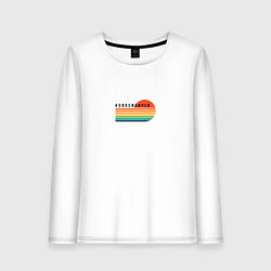 Женский лонгслив Новосибирск ретро