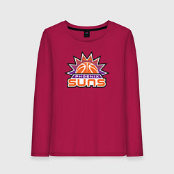 Лонгслив хлопковый женский Phoenix Suns, цвет: маджента