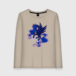 Женский лонгслив Принцесса Луна из My Little Pony в кино