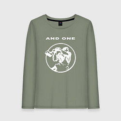 Женский лонгслив And One synthpop band