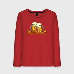 Женский лонгслив Beer day