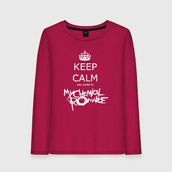 Женский лонгслив My Chemical Romance keep calm