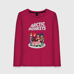 Женский лонгслив Arctic Monkeys clowns