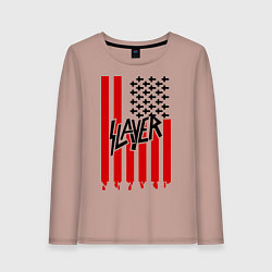 Женский лонгслив Slayer Flag