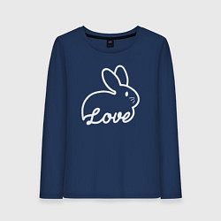 Женский лонгслив Love bunny